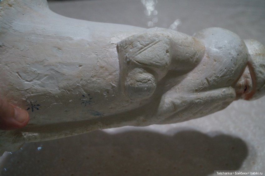 Четвёртая выписка декабря. Чем закрыть глубокие царапины в пенопластовых игрушках