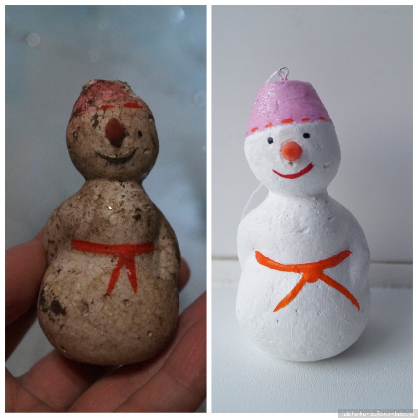 Четвёртая выписка декабря. Чем закрыть глубокие царапины в пенопластовых игрушках