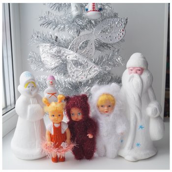 Четвёртая выписка декабря. Чем закрыть глубокие царапины в пенопластовых игрушках