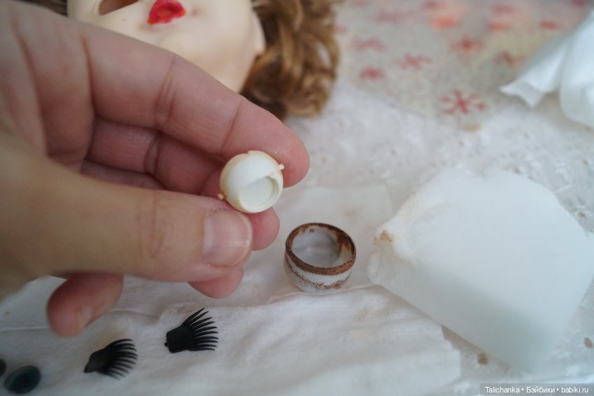 Первая выписка марта! Чистим глазные капсулы от желтизны и ржавчины. Восстанавливаем зрачёк и радужку. Рясале свела нарисованные брови. Как отмыть резинового пупсика | Бэйбики Первая выписка марта! Чистим глазные капсулы от желтизны и ржавчины. Восстанавливаем зрачёк и радужку. Рясале свела