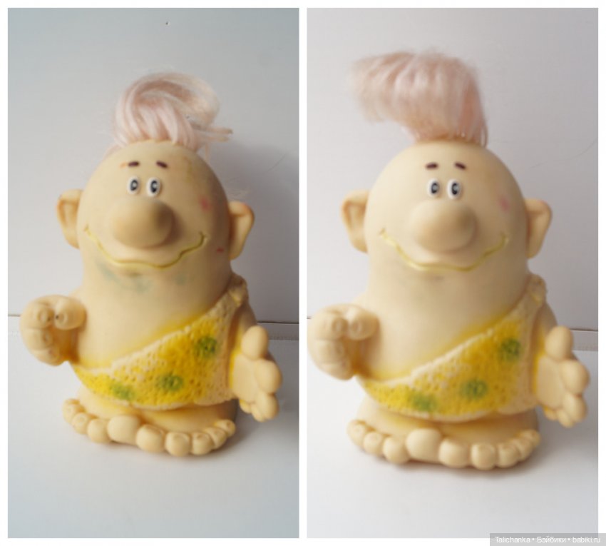 Вторая выписка марта. Как убрать следы горячего пистолета с куклы. Восстанавливаем волосы. Перетяжка пупсика и собачки