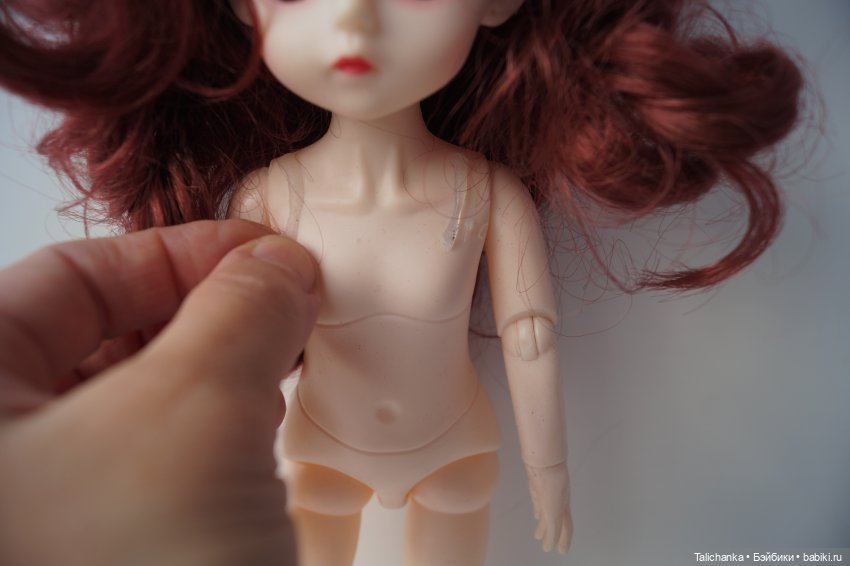 Вторая выписка марта. Как убрать следы горячего пистолета с куклы. Восстанавливаем волосы. Перетяжка пупсика и собачки