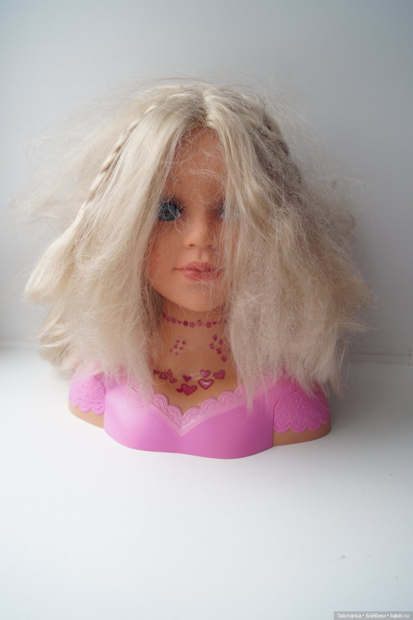 Вторая выписка марта. Как убрать следы горячего пистолета с куклы. Восстанавливаем волосы. Перетяжка пупсика и собачки