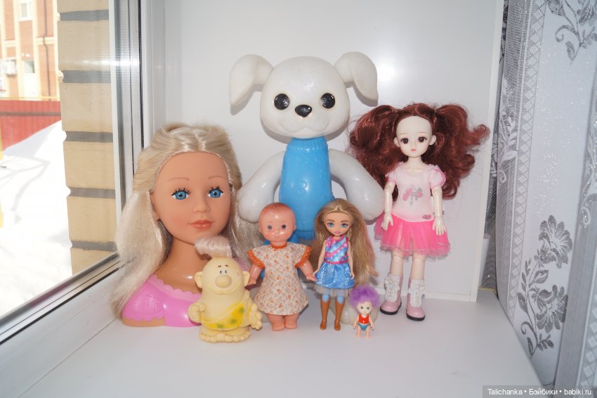 Вторая выписка марта. Как убрать следы горячего пистолета с куклы. Восстанавливаем волосы. Перетяжка пупсика и собачки