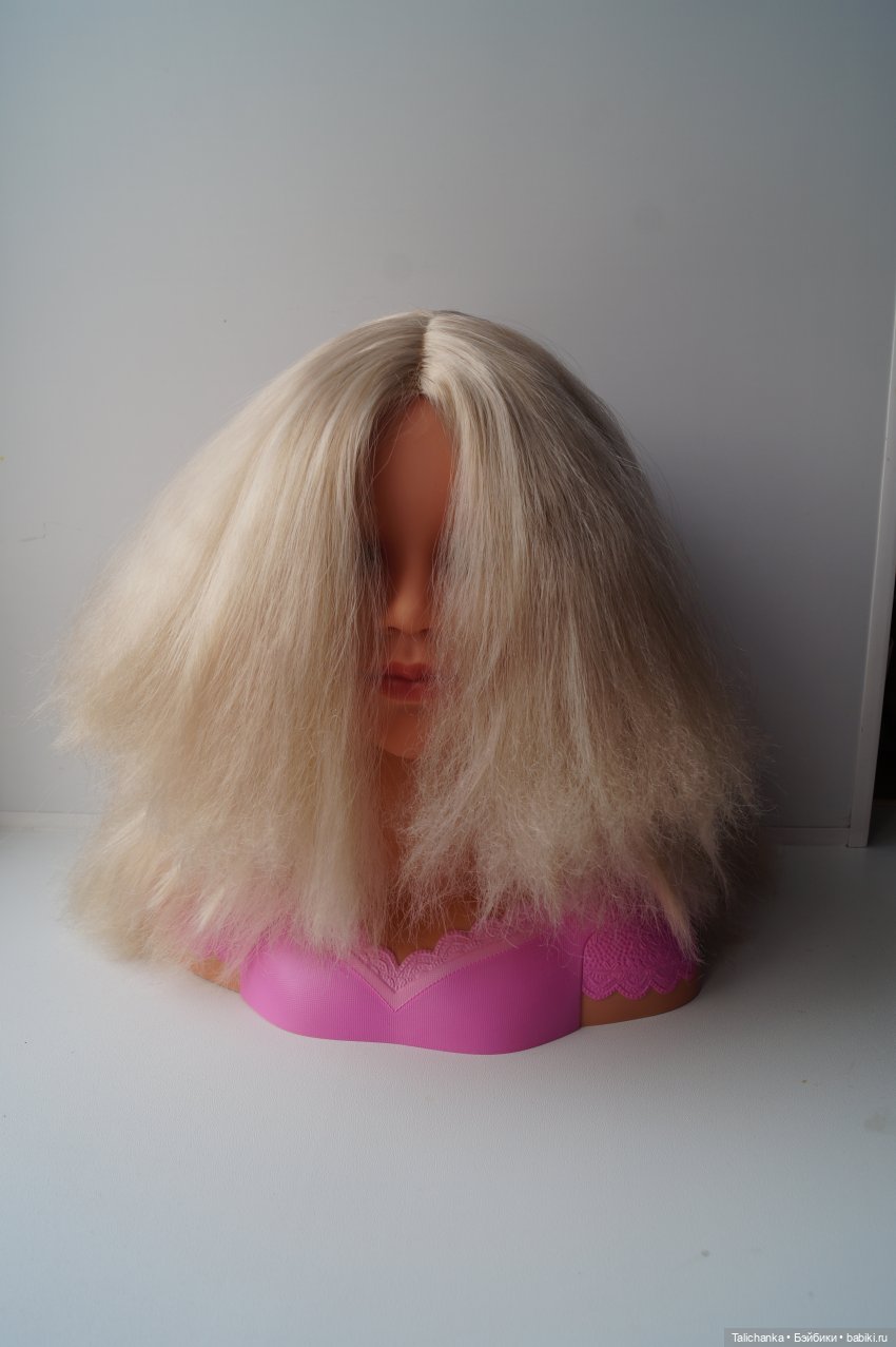 Вторая выписка марта. Как убрать следы горячего пистолета с куклы. Восстанавливаем волосы. Перетяжка пупсика и собачки