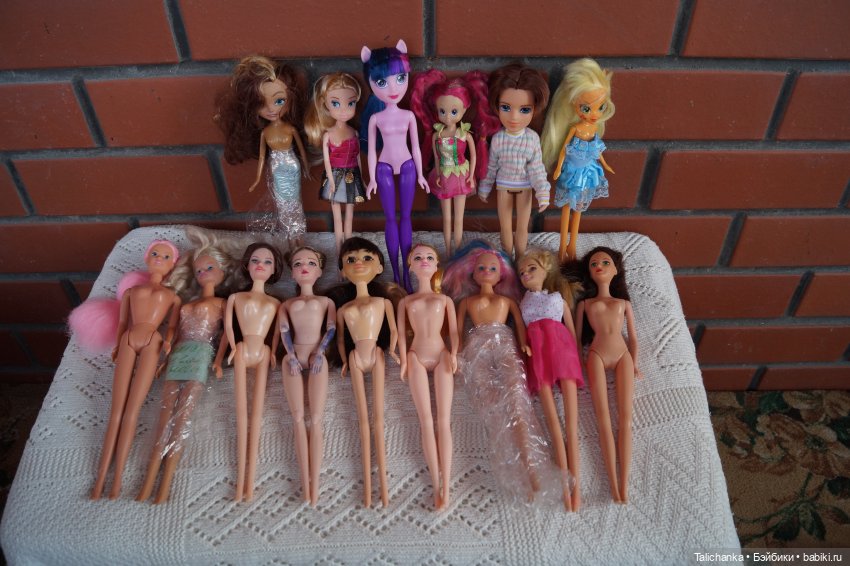 Большая распаковка — Аналоги Барби и куклы 1/6: клоны 90