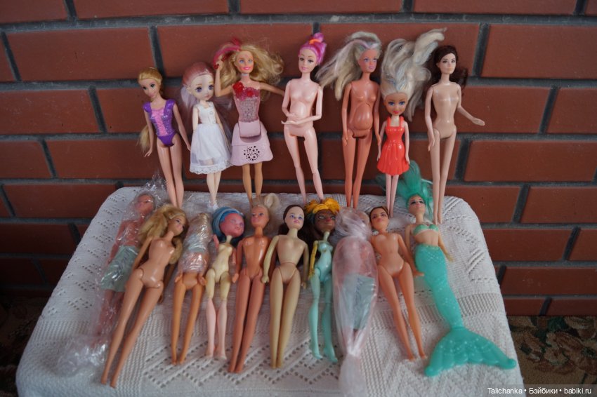 Большая распаковка — Аналоги Барби и куклы 1/6: клоны 90