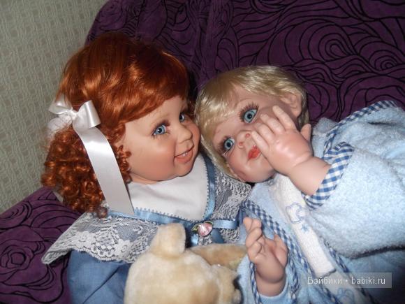 Хохотушка от Спанос — Куклы Fayzah Spanos (Файзах Спанос): винил и фарфор (фото 4)