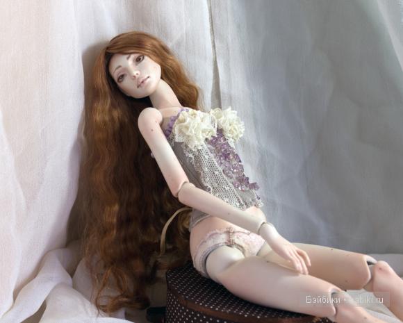 Александра. Авторская шарнирная кукла Елены Акимовой