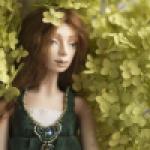 Тауриэль, авторская фарфоровая шарнирная кукла Елены Акимовой