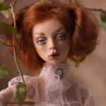 Эльза - авторская шарнирная кукла Елены Акимовой