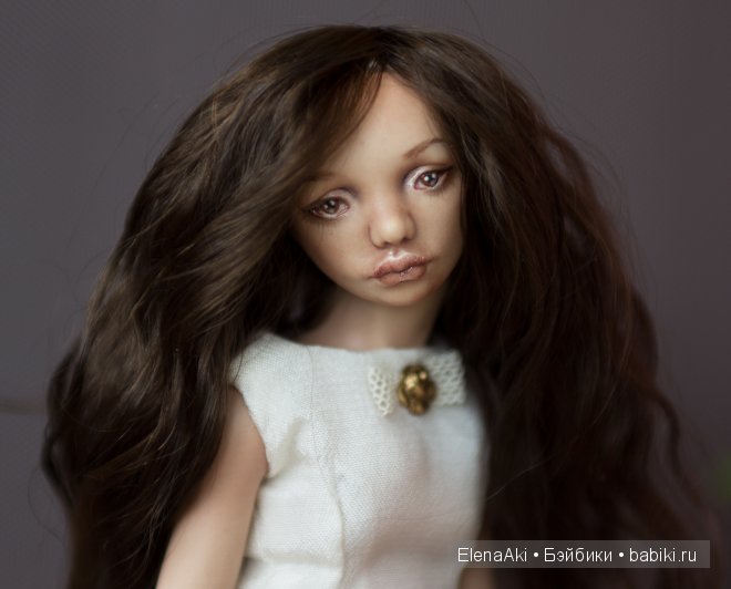 авторская шарнирная кукла Акимовой Елены