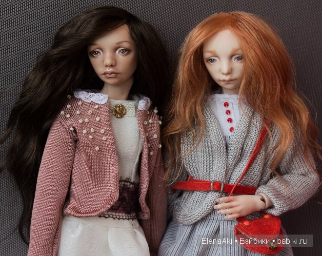 авторская шарнирная кукла Акимовой Елены