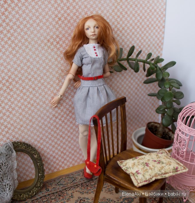 Арина и Изабэль - шарнирные фарфоровые куклы Елены Акимовой. Новый формат