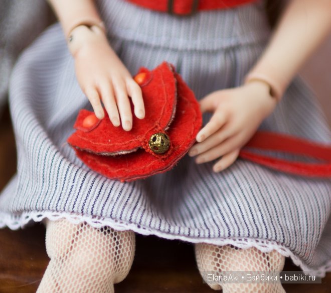 авторская шарнирная кукла Акимовой Елены