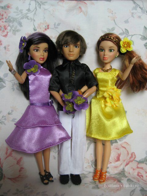 Цветы к празднику — Одежда и обувь для кукол своими руками: фото (фото 4)