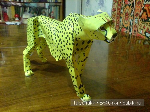 Зверье мое. Бумажные фигурки (фото 4)