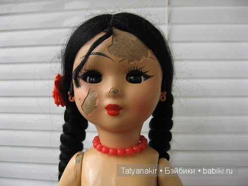Незапланированная покупка. Кукла из прессованных опилок (фото 3)