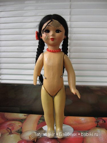 Незапланированная покупка. Кукла из прессованных опилок (фото 2)