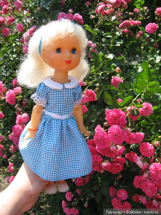 Любимица Лиззи. Шарнирная кукла СССР ПО"Вятка", Кирово-Чепецкий филиал