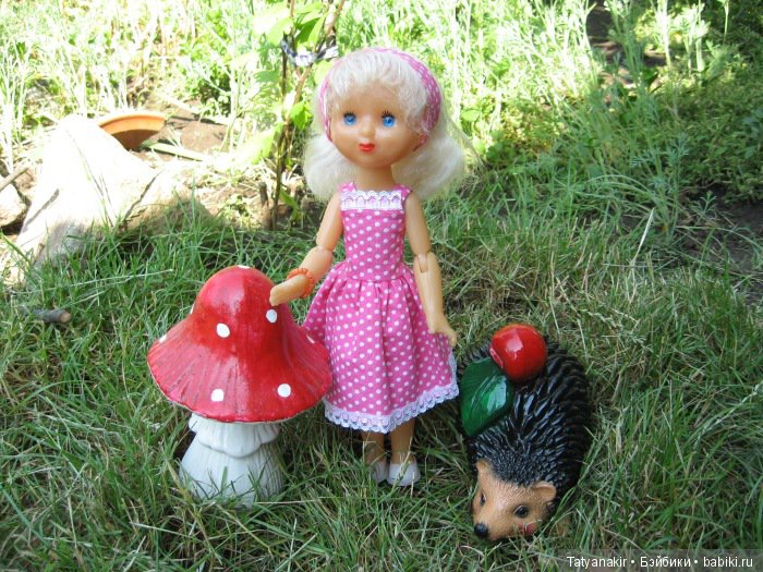 Любимица Лиззи. Шарнирная кукла СССР ПО"Вятка", Кирово-Чепецкий филиал