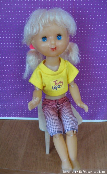 Любимица Лиззи. Шарнирная кукла СССР ПО"Вятка", Кирово-Чепецкий филиал