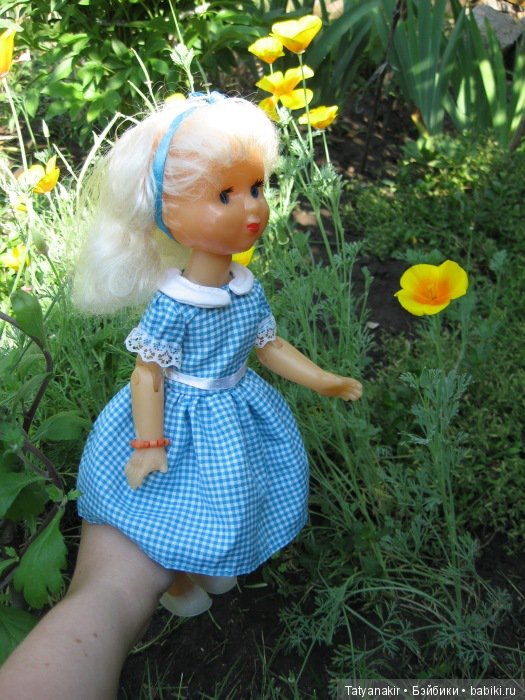 Любимица Лиззи. Шарнирная кукла СССР ПО"Вятка", Кирово-Чепецкий филиал