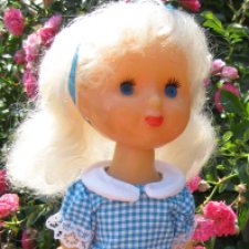 Любимица Лиззи. Шарнирная кукла СССР ПО"Вятка", Кирово-Чепецкий филиал