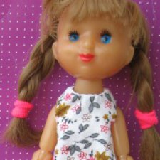 Лето с Лиззи. Шарнирная кукла СССР ПО"Вятка", Кирово-Чепецкий филиал