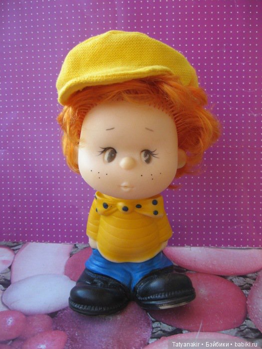 Рыжий друг и рыжий я — Игрушки СССР и советского детства: резиновые