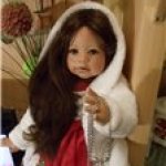 Любите ли Вы Клубничку так, как люблю ее я???? Фарфоровая кукла от Моники Левениг