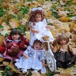 Малышки на пикнике. Миниатюрные барышни от Lee Middleton