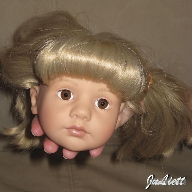 Как мы Эмили "подтянули". Натяжка резинок в кукле Gotz (фото 5)