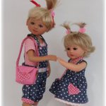 Коллекция одежды для куколок Gabriele Müller, часть 1