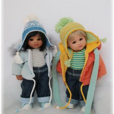 Коллекция одежды для куколок Gabriele Müller, Часть 3 - Зима-Осень