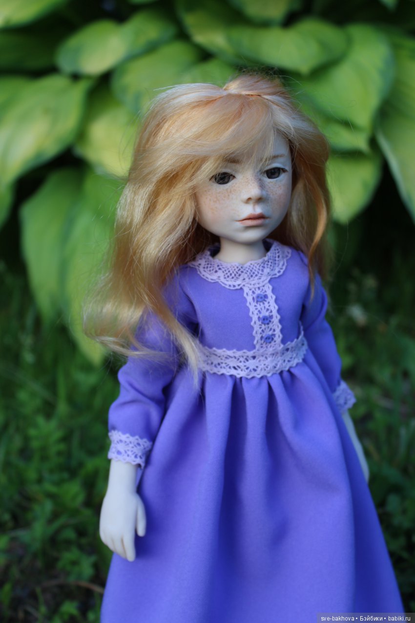 Новая кукла Рыжая девочка