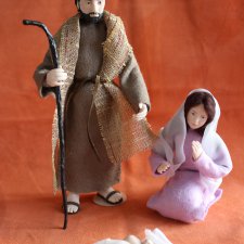 Фигурки рождественского вертепа