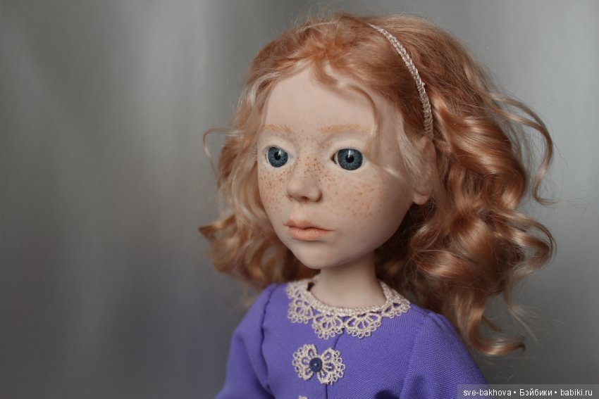 Рыженькая — Лепка авторских кукол: полимерная глина (фото 3)