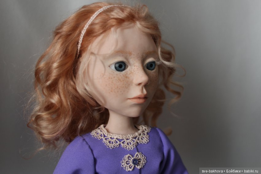 Рыженькая — Лепка авторских кукол: полимерная глина (фото 2)