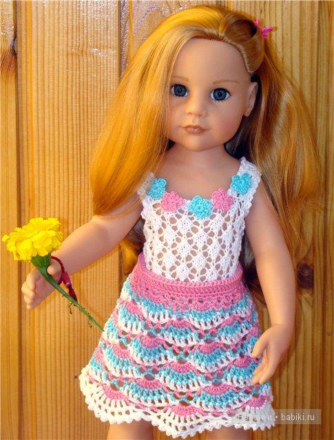 Новый наряд для Алисы. Кукла Gotz | Бэйбики Новый наряд для Алисы. Кукла Gotz (фото 2)