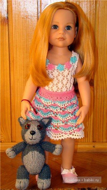Новый наряд для Алисы. Кукла Gotz | Бэйбики Новый наряд для Алисы. Кукла Gotz (фото 8)