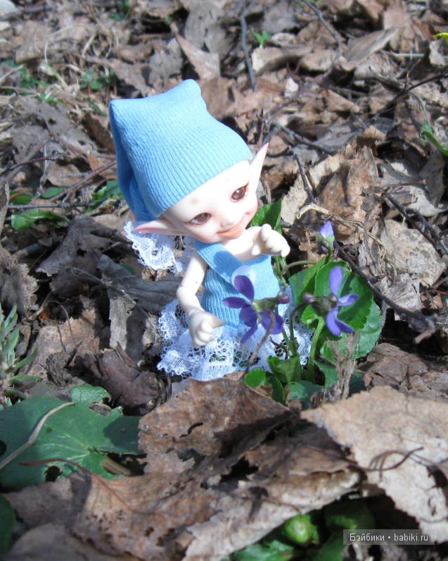 Фиалочка, и ты здесь!