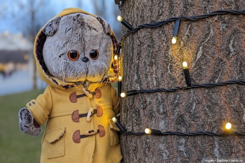 Огни рождественские — Кот Басик (фото 3)