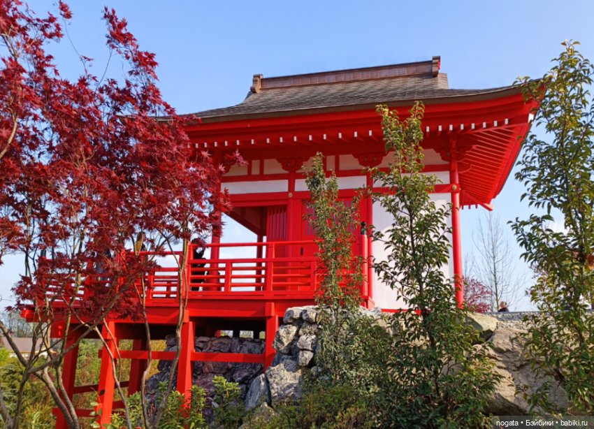 В парке Сергея Галицкого. Почти в Японии