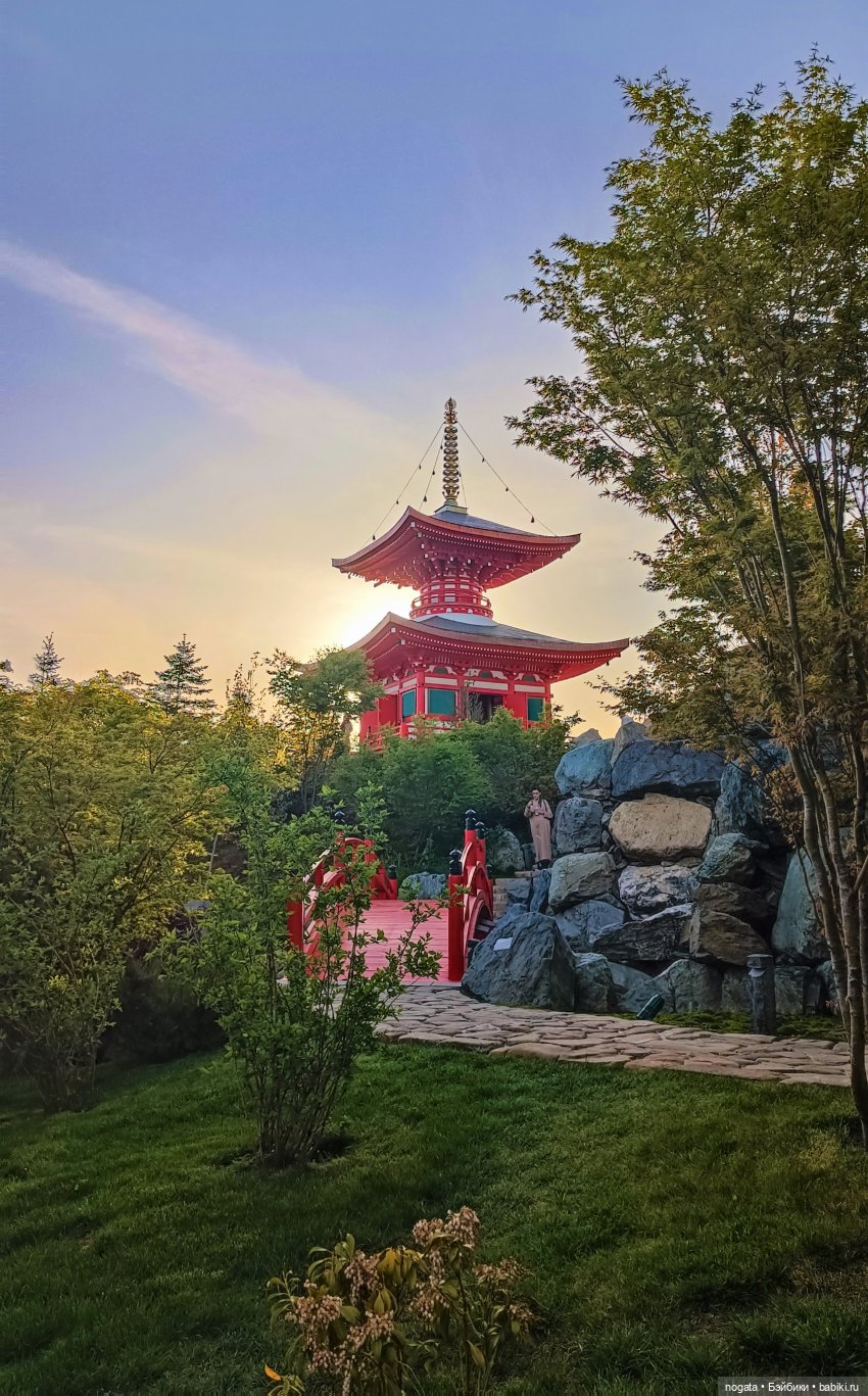 В парке Сергея Галицкого. Почти в Японии