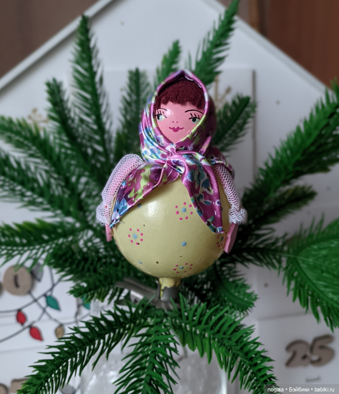 Возвращение на елку — Реставрация и преображение кукол: ремонт (фото 6)