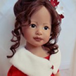 «Красное и белое» - наряд для Кэтрин от Heidi Plusczok (ZAPF)