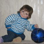 Моя  Адорка - лыжница