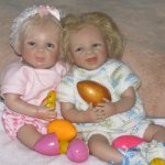 Малышка от Мариты Винтерс поздравляет всех с Пасхой!