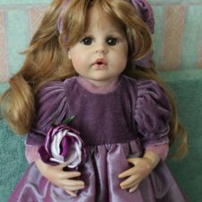 Моя кукла от Donna Rubert. Выбор парика